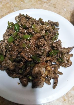 صورة لوصفة كبده اسكندراني