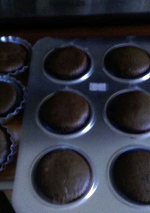 A picture of Chocolate cupcake.