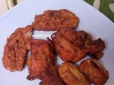 Ayam, tahu, tempe bacem