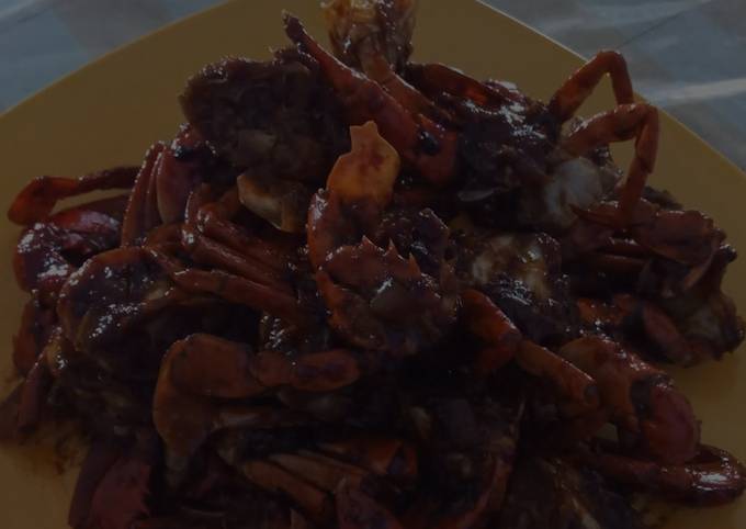 Kepiting lada hitam ala ala