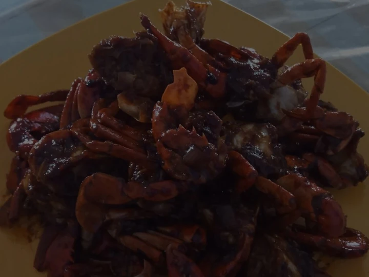 Langkah Gampang Membuat Resep Kepiting lada hitam ala ala yang Sempurna Anti Ribet, Mantap