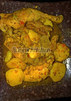 A picture of Chicken pepper soup Recipe By RuNas kitchen.