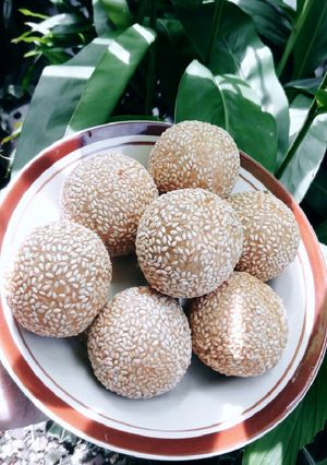 Foto resep Onde-onde kacang hijau (simple)