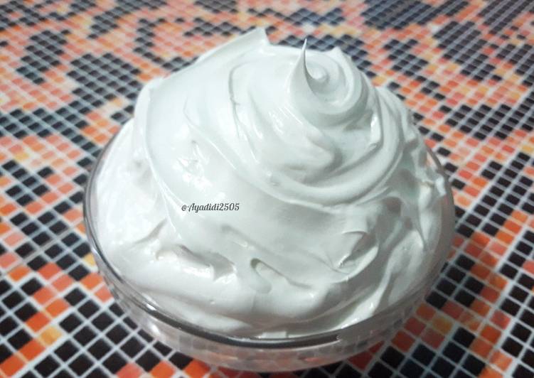 Resep Whipped Cream Homemade yang Bisa Manjain Lidah