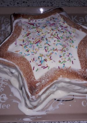 Gluténmentes hamis oroszkrém torta recept fotója