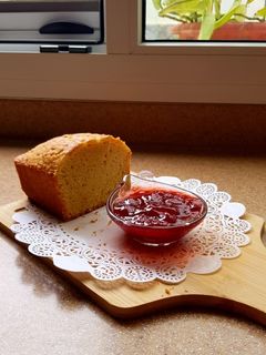 صورة لوصفة باوند كيك بالليمون 🍋🌼