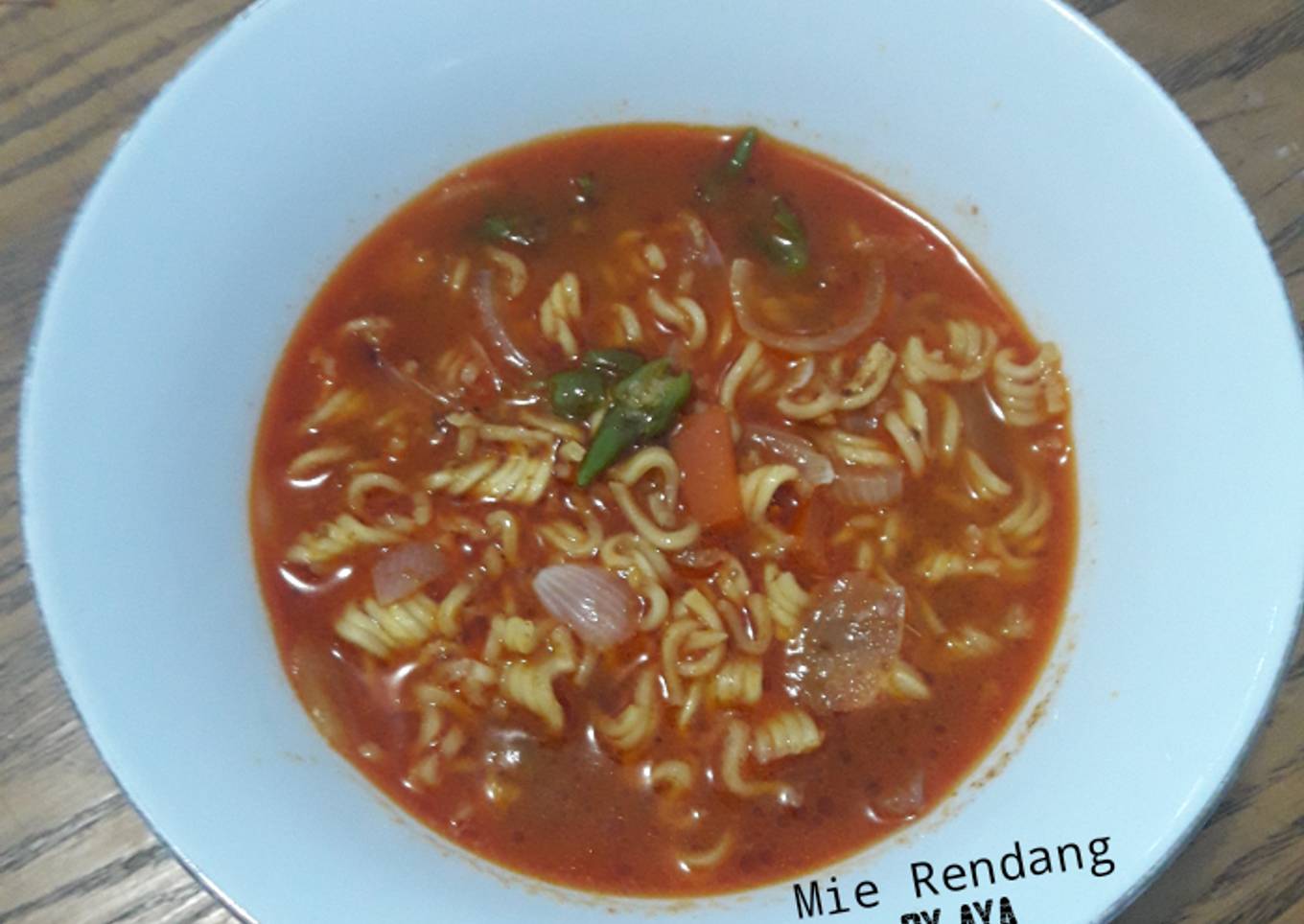Mie Rendang #BikinRamadanBerkesa