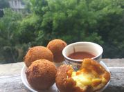 A picture of cheese balls