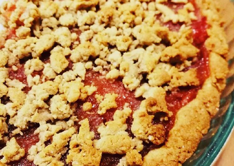 Crostata di castagne e marmellata di mele cotogne