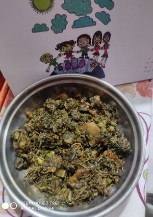 A picture of Aloo cholai Amaranth.