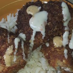 Home made fried chicken wings A picture of Home made fried chicken wings.