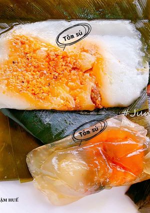 Hình của món Bánh bột lọc huế.