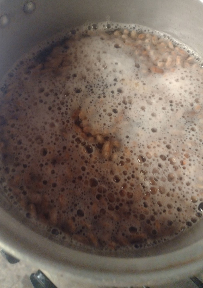 Una foto de FRIJOLES DE LA OLLA PINTO A mi ESTILO😍😍
