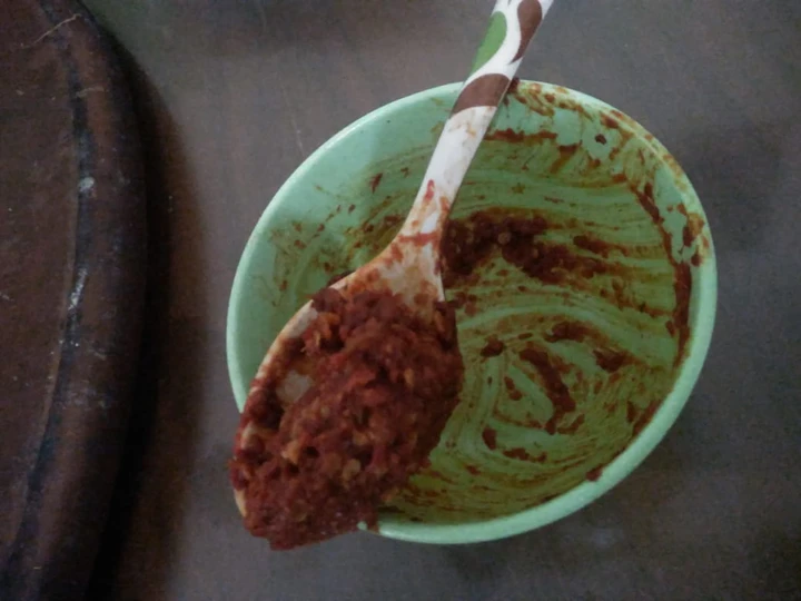 Langkah Mudah untuk Menyiapkan Resep Sambal Terasi Goreng &amp;#39;enak dan simple&amp;#39; yang Uenak Anti Ribet, Lezat Sekali