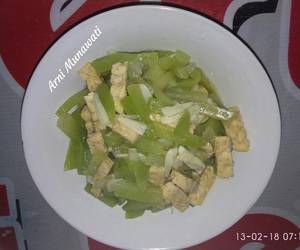 Resep mudah Oseng labusiam tempe Paling Enak