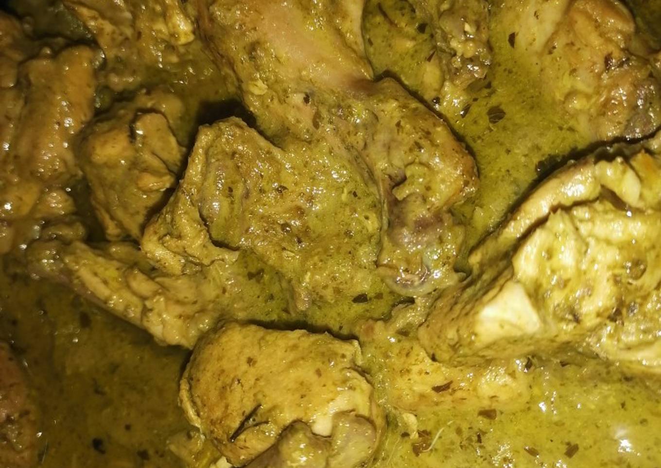 Hariyali chicken (green chicken)ðŸ”