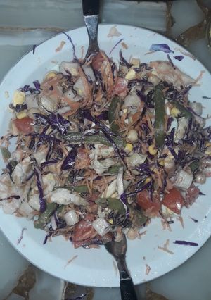 Una foto de Ensalada multicolor 🌈