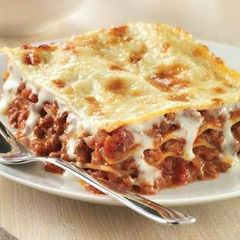 A picture of Lasagne.