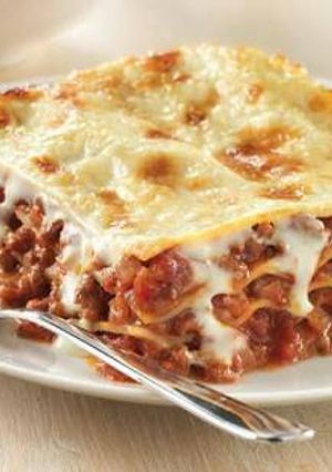 A picture of Lasagne.