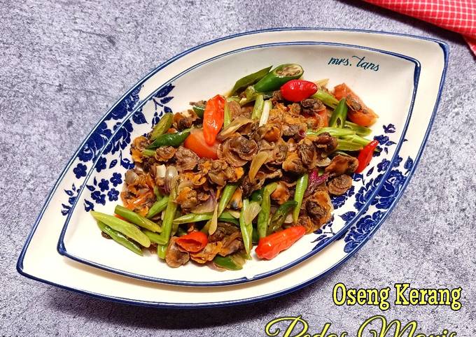 Oseng Kerang Pedas Manis