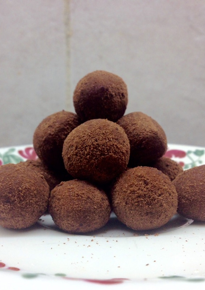 Una foto de Trufas de vainillas y dulce de leche😃