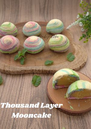 Resep Thousand Layer Mooncake oleh Arshiya Kitchen - Cookpad