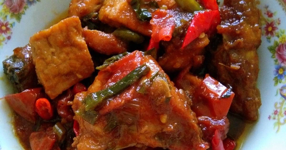 Resep Ayam Tahu Kecap Pedas Manis Oleh Mela Cookpad