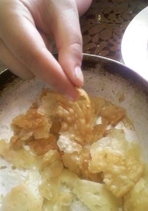 عکسی از دستور چیپس نون لواش با روغن زیتون خالص محشره ارزون و خوشمزه