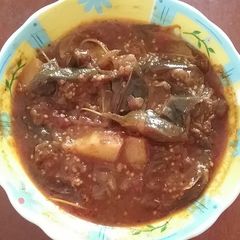A picture of Masale me luti puti baingan ki sabji 😊😊😊.