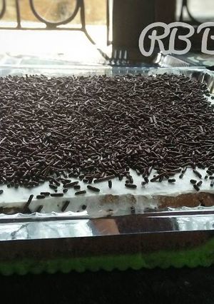 Foto resep Pandan coklat kukus