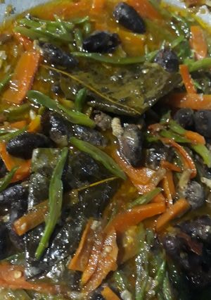Foto resep Oseng jantung ayam buncis wortel pedas