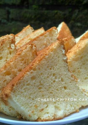 Foto resep Cheddar Cheese Chiffon Cake