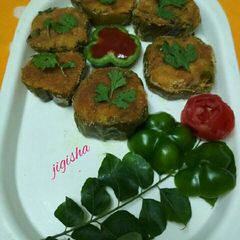 A picture of Potato capsicum rings.