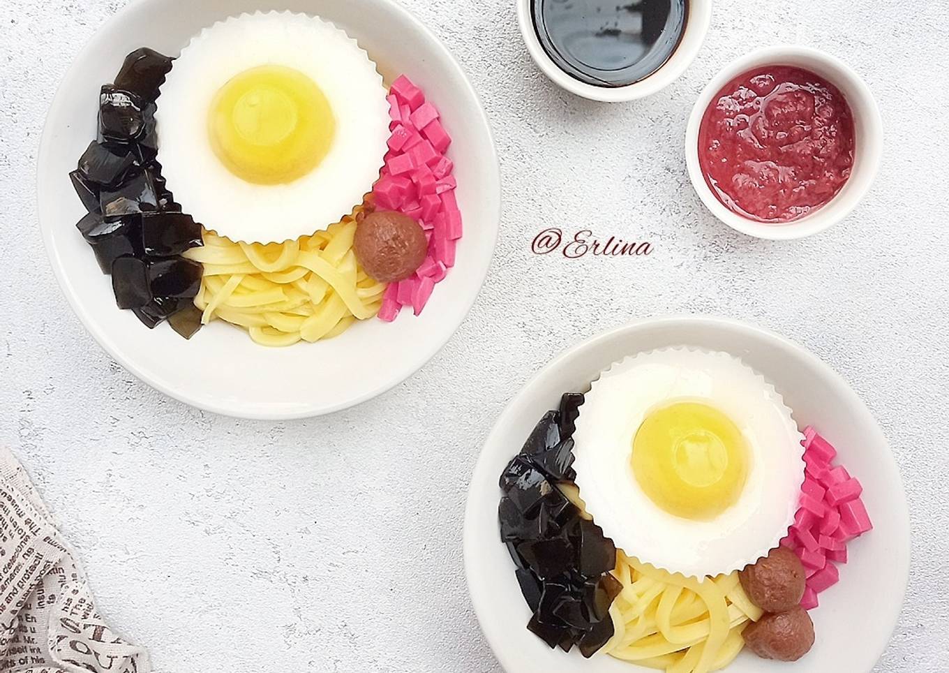 Mie Puding/ Mie Gepeng Puding