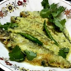 A picture of Til Pabda/ Pabda Fish Curry in Sesame Seeds Paste.