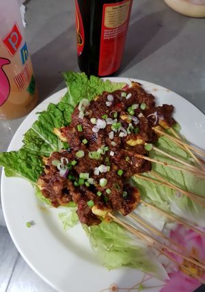 Foto resep Sate ayam bumbu kacang#festivalresepasia