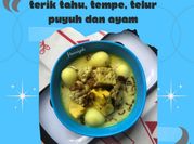 Gambar opor daging tahu tempe