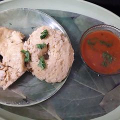 A picture of Rajsthani makai dhokla.
