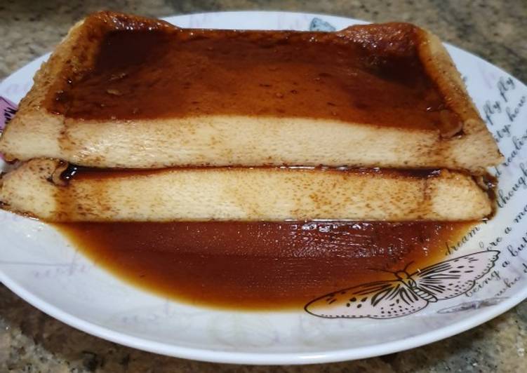 Flan de leche condensada