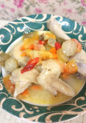 Foto resep Garang asem ayam kampung
