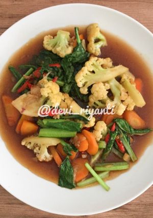 Foto resep Capcay goreng nyemek simpel