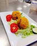 Bolas de arroz caribeñas
