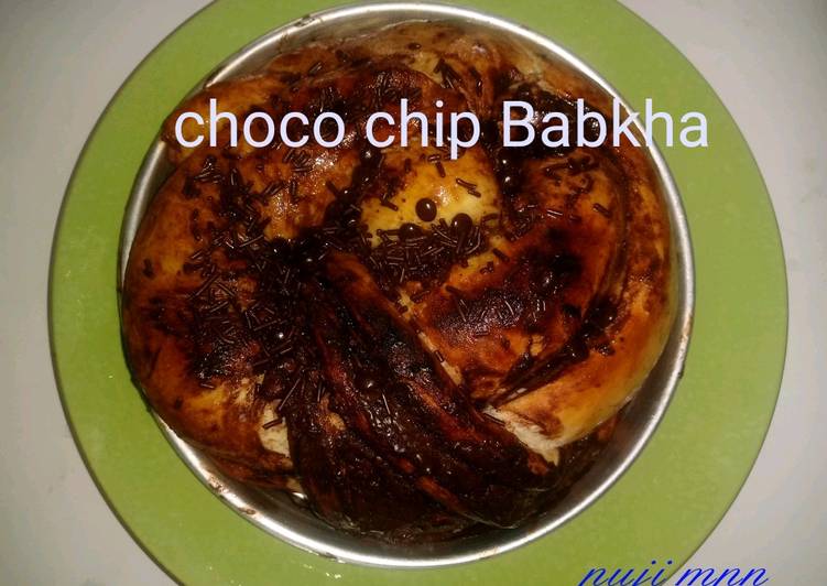 160. Choco chip Babka