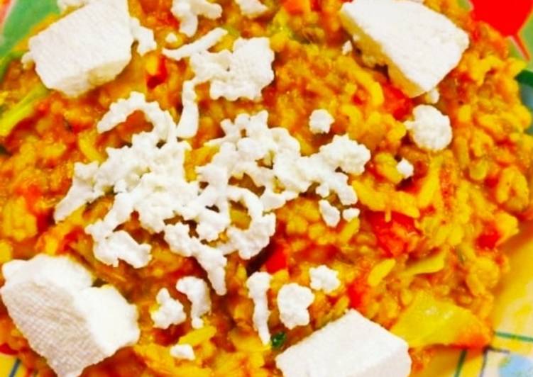 Recipe of Speedy Veg paneer khichdi