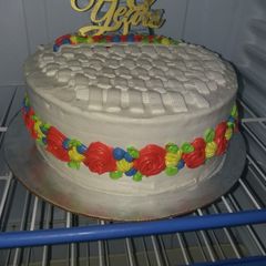 A picture of Red Velvet Cheese Cake.