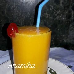 A picture of Papaya smoothi.