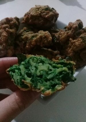 Una foto de Buñuelos de espinaca