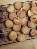 Galletas sin gluten, sin azúcar y lactosa. En freidora sin aceite