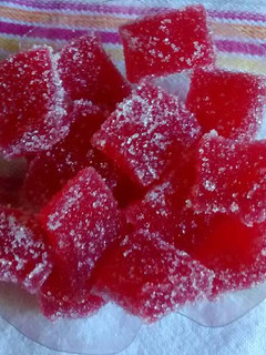 Una foto de Gomitas de gelatina