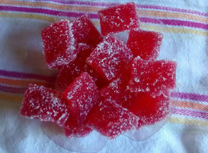 Una foto de Gomitas de gelatina